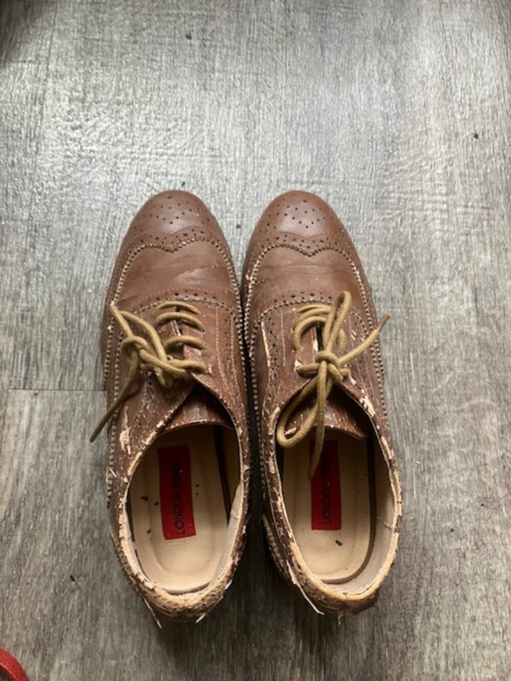 Women's Brown Oxford Shoes